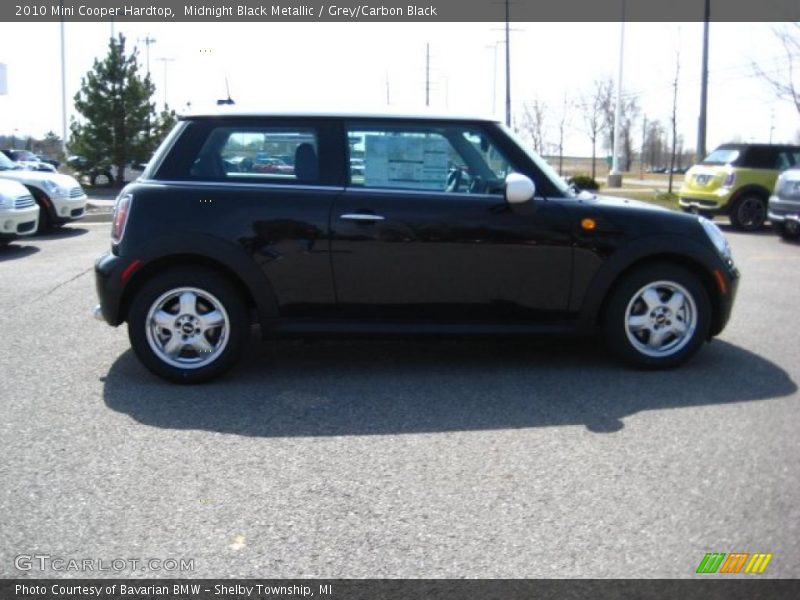 Midnight Black Metallic / Grey/Carbon Black 2010 Mini Cooper Hardtop