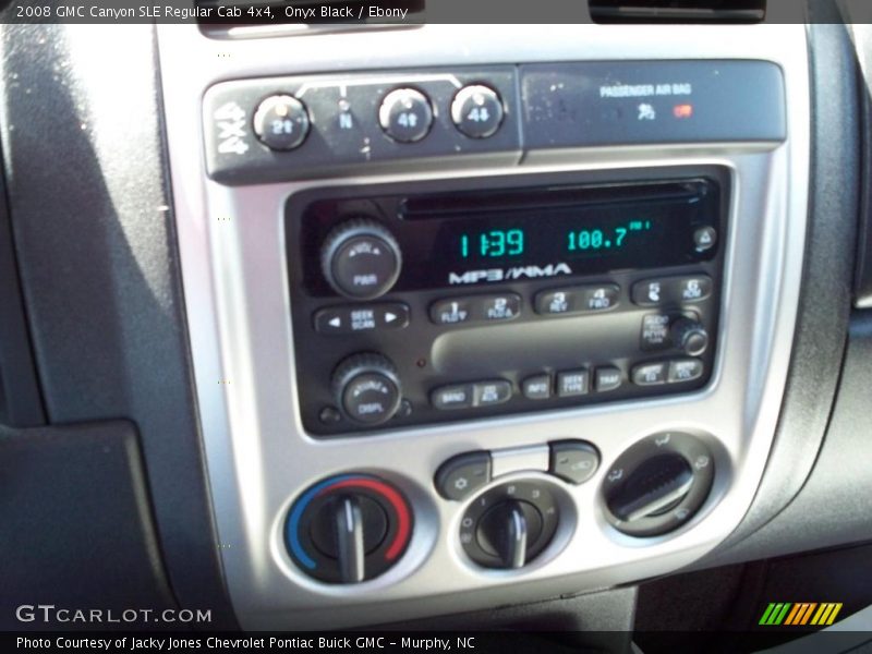 Onyx Black / Ebony 2008 GMC Canyon SLE Regular Cab 4x4
