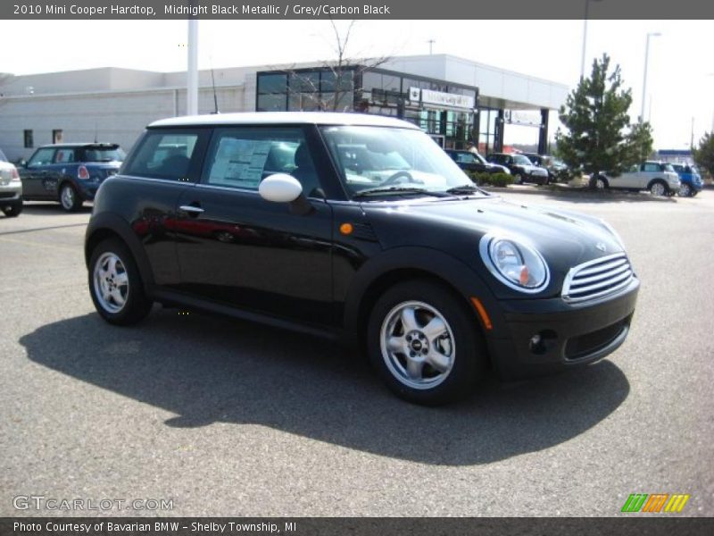 Midnight Black Metallic / Grey/Carbon Black 2010 Mini Cooper Hardtop