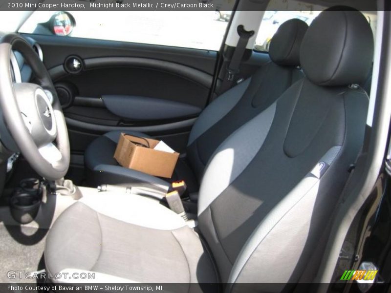 Midnight Black Metallic / Grey/Carbon Black 2010 Mini Cooper Hardtop