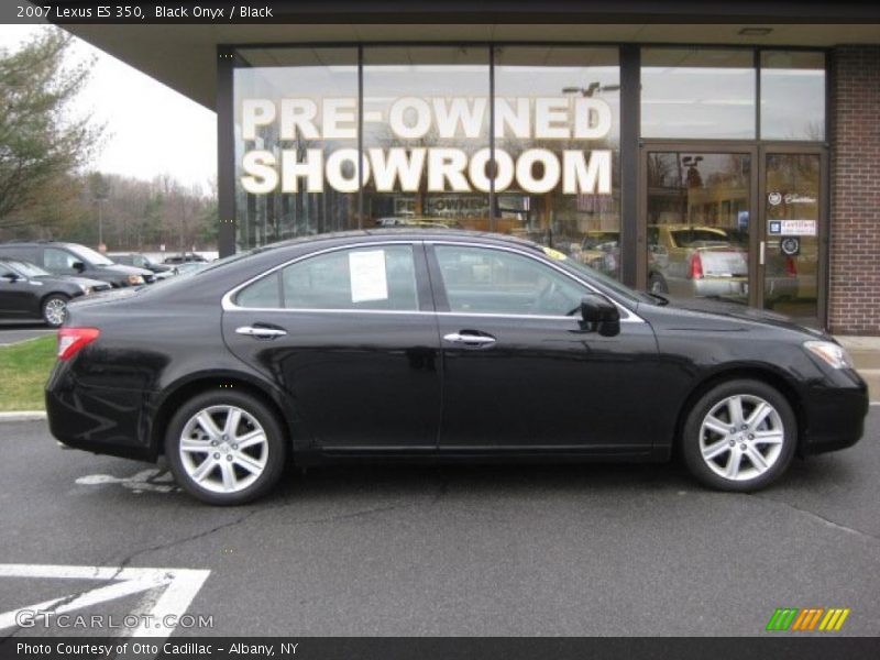 Black Onyx / Black 2007 Lexus ES 350