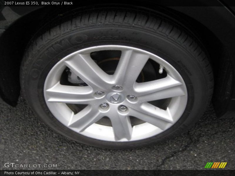 Black Onyx / Black 2007 Lexus ES 350