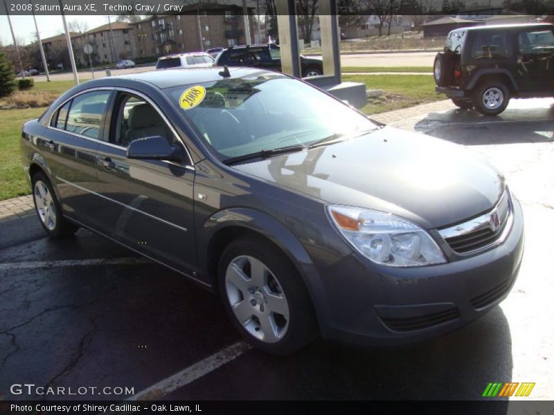 Techno Gray / Gray 2008 Saturn Aura XE