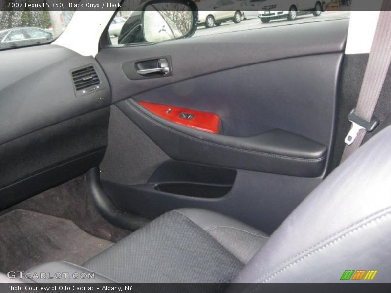 Black Onyx / Black 2007 Lexus ES 350