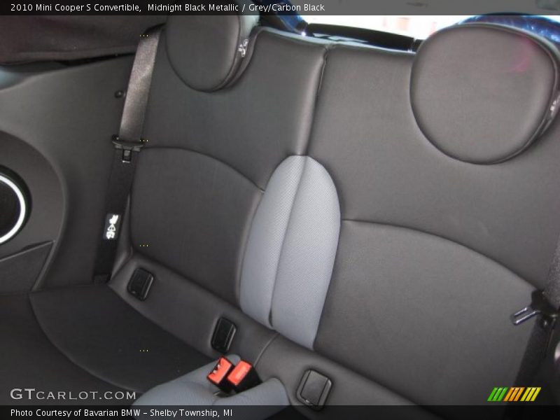 Midnight Black Metallic / Grey/Carbon Black 2010 Mini Cooper S Convertible