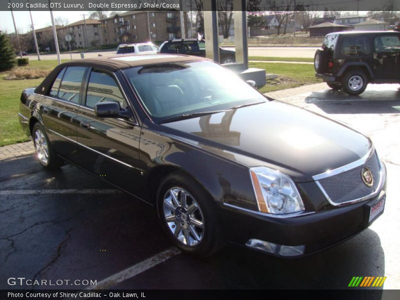 Double Espresso / Shale/Cocoa 2009 Cadillac DTS Luxury