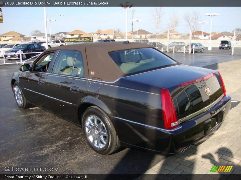 Double Espresso / Shale/Cocoa 2009 Cadillac DTS Luxury