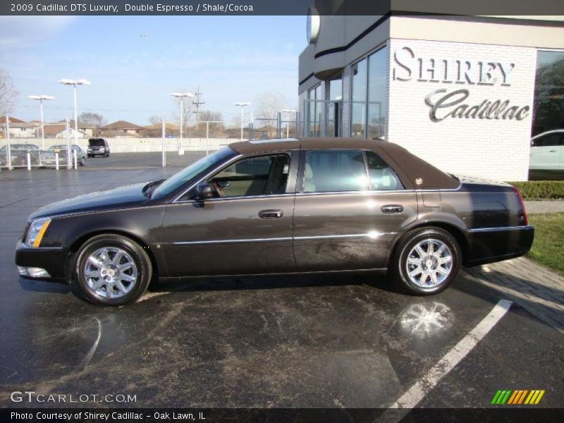 Double Espresso / Shale/Cocoa 2009 Cadillac DTS Luxury