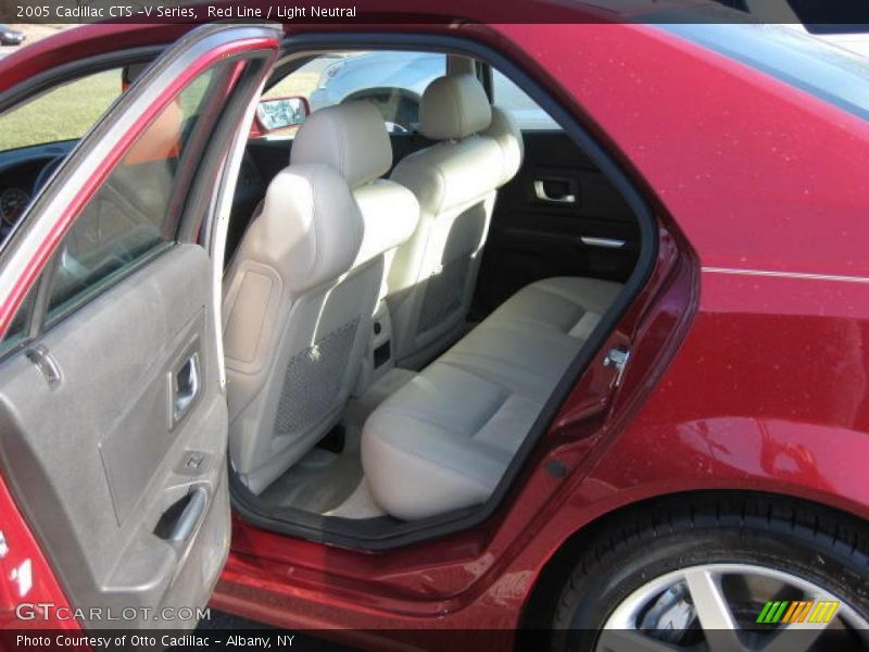 Red Line / Light Neutral 2005 Cadillac CTS -V Series