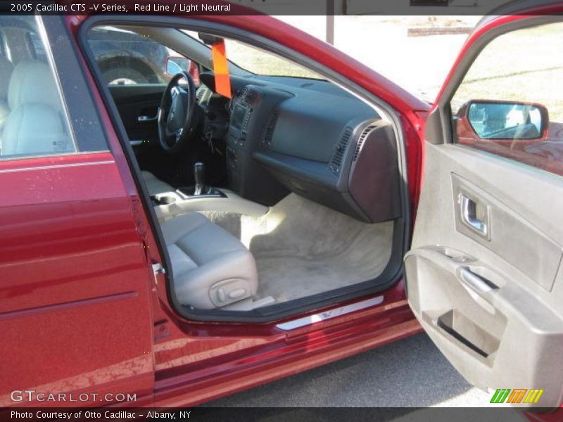 Red Line / Light Neutral 2005 Cadillac CTS -V Series