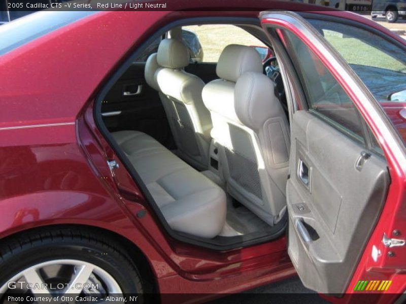 Red Line / Light Neutral 2005 Cadillac CTS -V Series