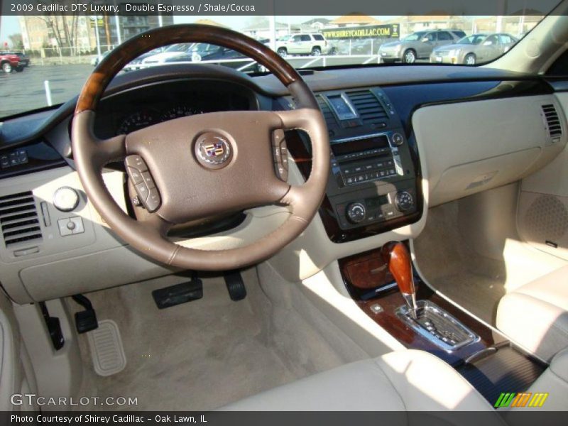 Double Espresso / Shale/Cocoa 2009 Cadillac DTS Luxury