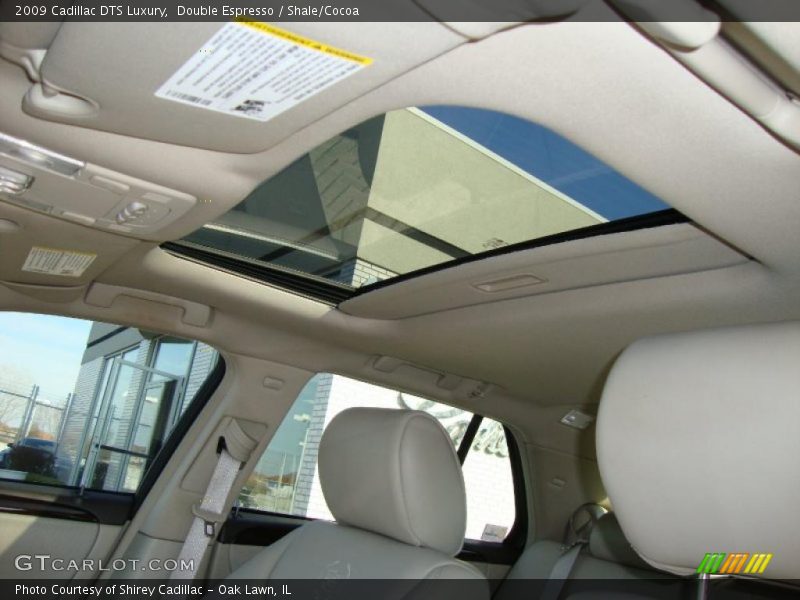 Double Espresso / Shale/Cocoa 2009 Cadillac DTS Luxury
