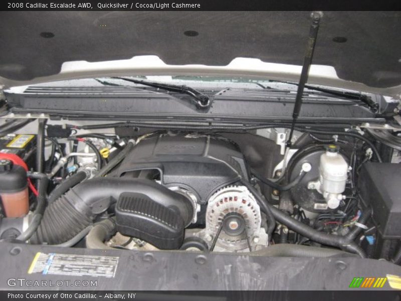 Quicksilver / Cocoa/Light Cashmere 2008 Cadillac Escalade AWD