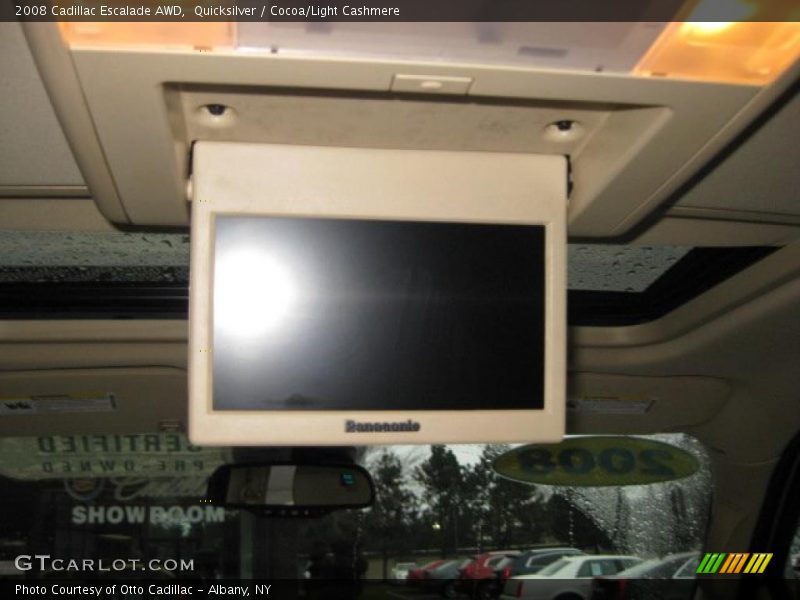 Quicksilver / Cocoa/Light Cashmere 2008 Cadillac Escalade AWD