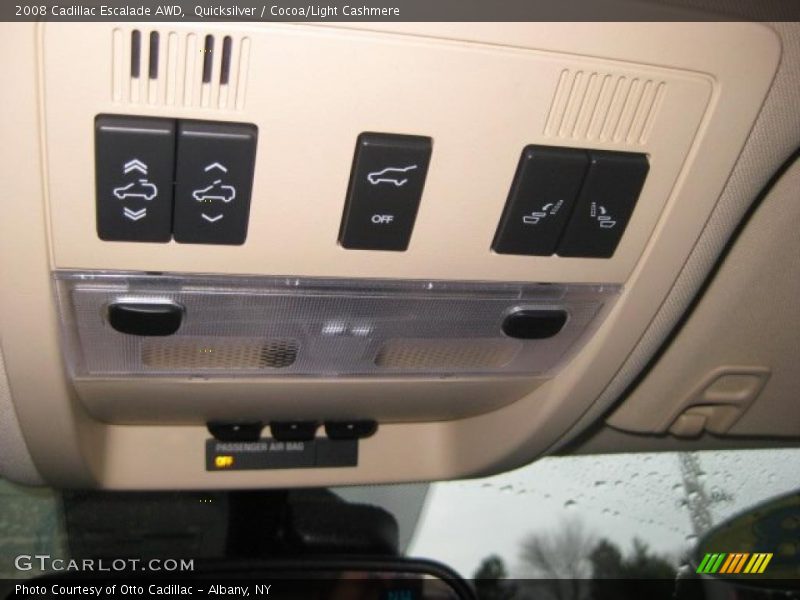 Quicksilver / Cocoa/Light Cashmere 2008 Cadillac Escalade AWD