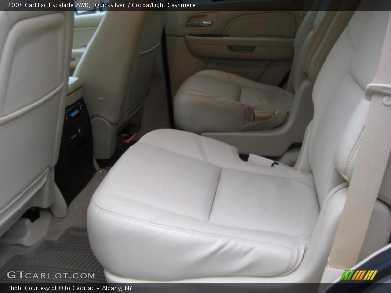Quicksilver / Cocoa/Light Cashmere 2008 Cadillac Escalade AWD