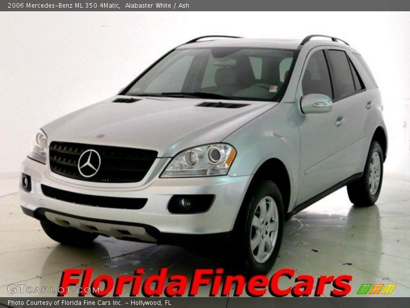 Alabaster White / Ash 2006 Mercedes-Benz ML 350 4Matic