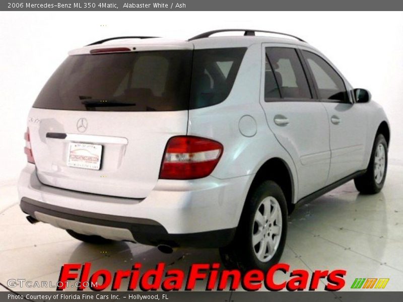 Alabaster White / Ash 2006 Mercedes-Benz ML 350 4Matic