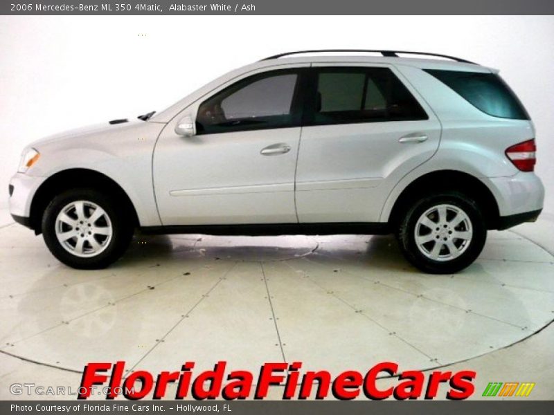Alabaster White / Ash 2006 Mercedes-Benz ML 350 4Matic