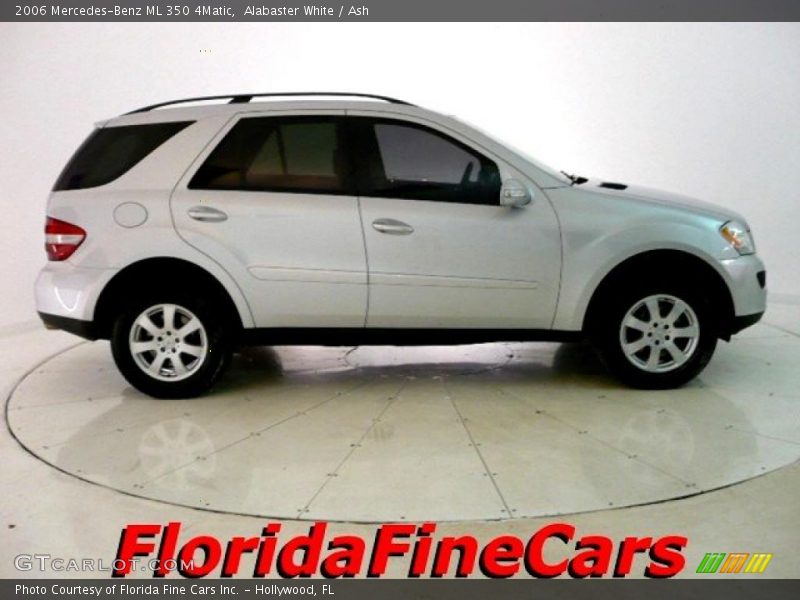 Alabaster White / Ash 2006 Mercedes-Benz ML 350 4Matic
