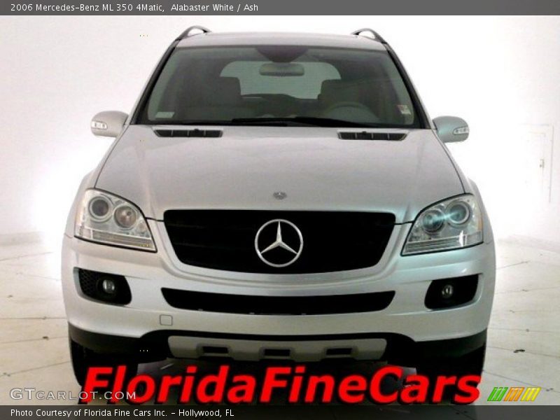 Alabaster White / Ash 2006 Mercedes-Benz ML 350 4Matic