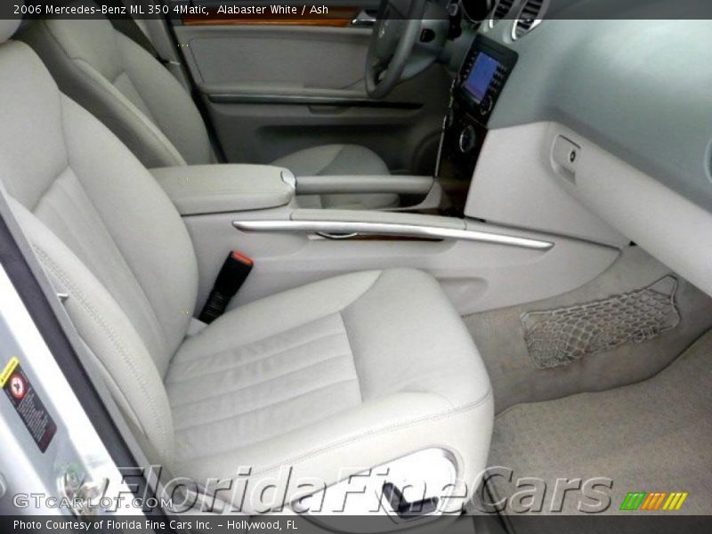 Alabaster White / Ash 2006 Mercedes-Benz ML 350 4Matic