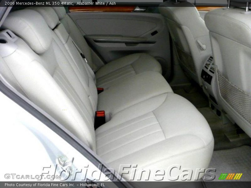 Alabaster White / Ash 2006 Mercedes-Benz ML 350 4Matic
