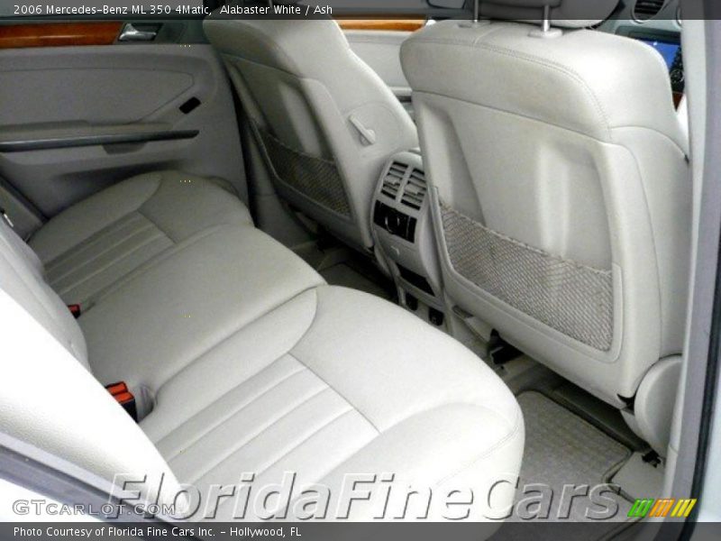Alabaster White / Ash 2006 Mercedes-Benz ML 350 4Matic