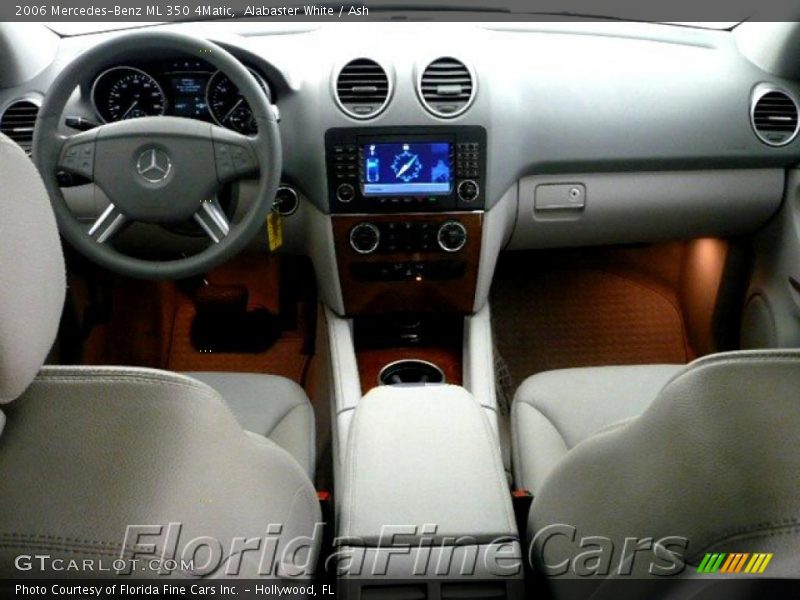Alabaster White / Ash 2006 Mercedes-Benz ML 350 4Matic