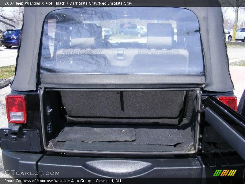 Black / Dark Slate Gray/Medium Slate Gray 2007 Jeep Wrangler X 4x4