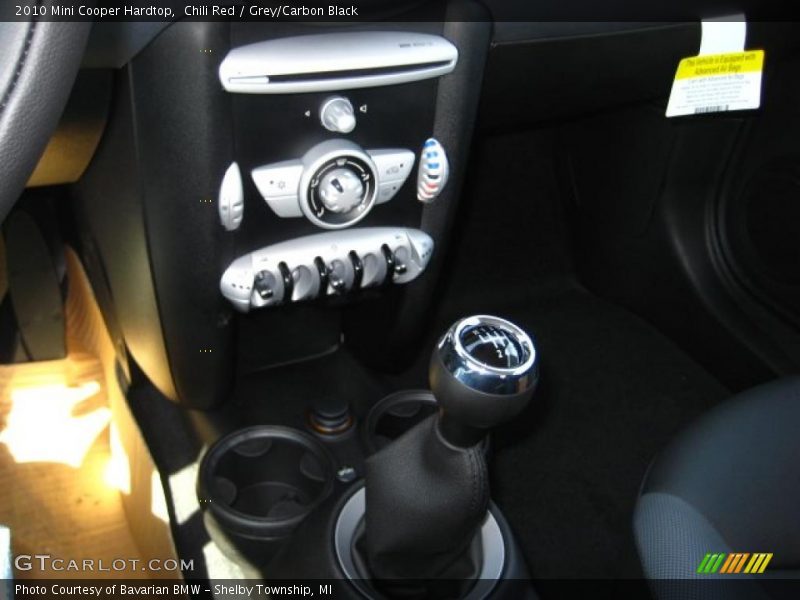 Chili Red / Grey/Carbon Black 2010 Mini Cooper Hardtop