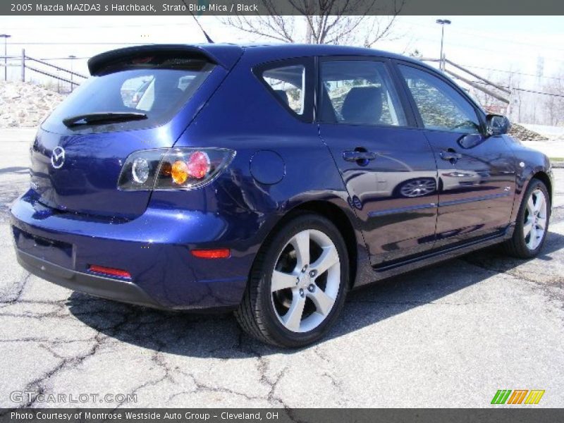 Strato Blue Mica / Black 2005 Mazda MAZDA3 s Hatchback