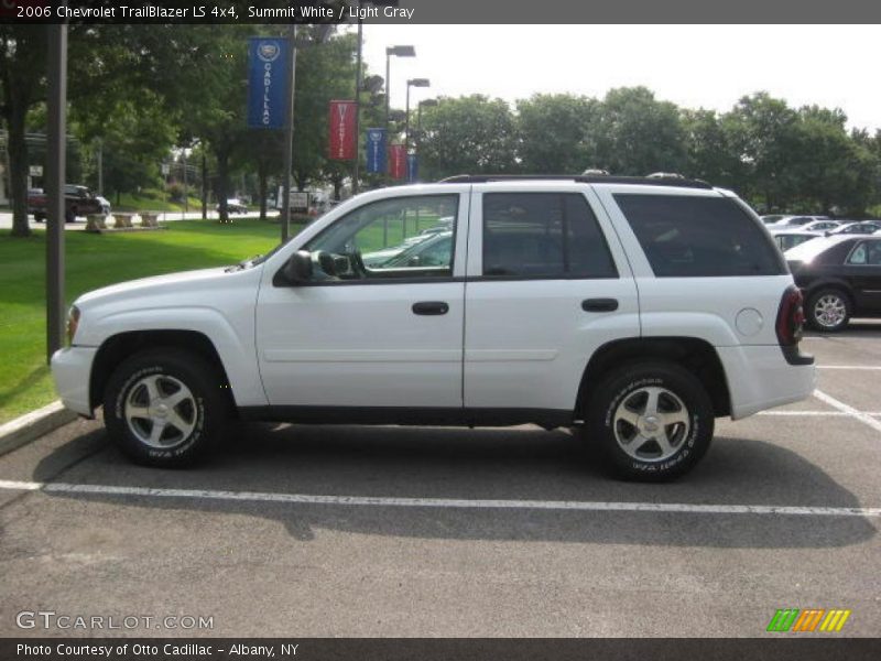 Summit White / Light Gray 2006 Chevrolet TrailBlazer LS 4x4