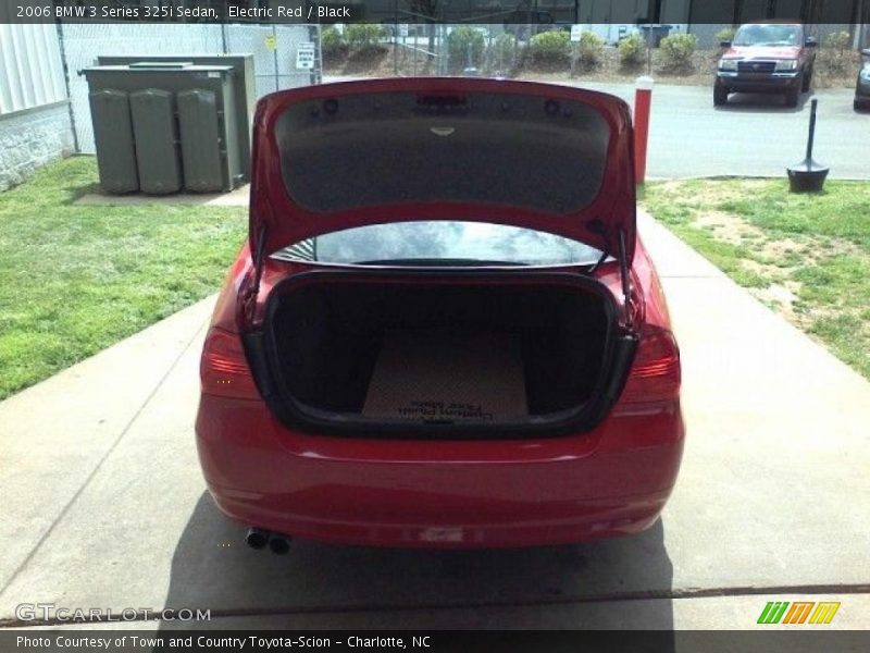 Electric Red / Black 2006 BMW 3 Series 325i Sedan