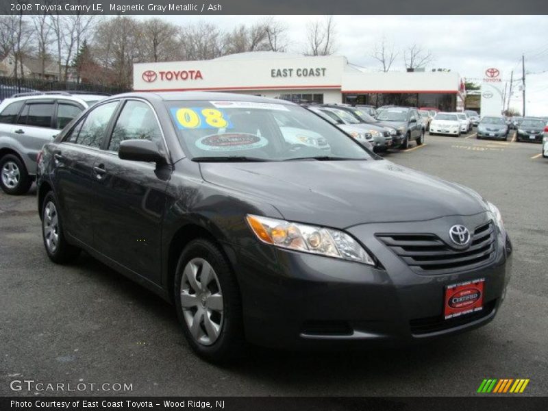 Magnetic Gray Metallic / Ash 2008 Toyota Camry LE