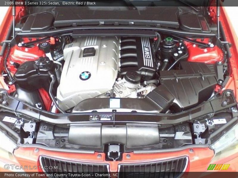 Electric Red / Black 2006 BMW 3 Series 325i Sedan