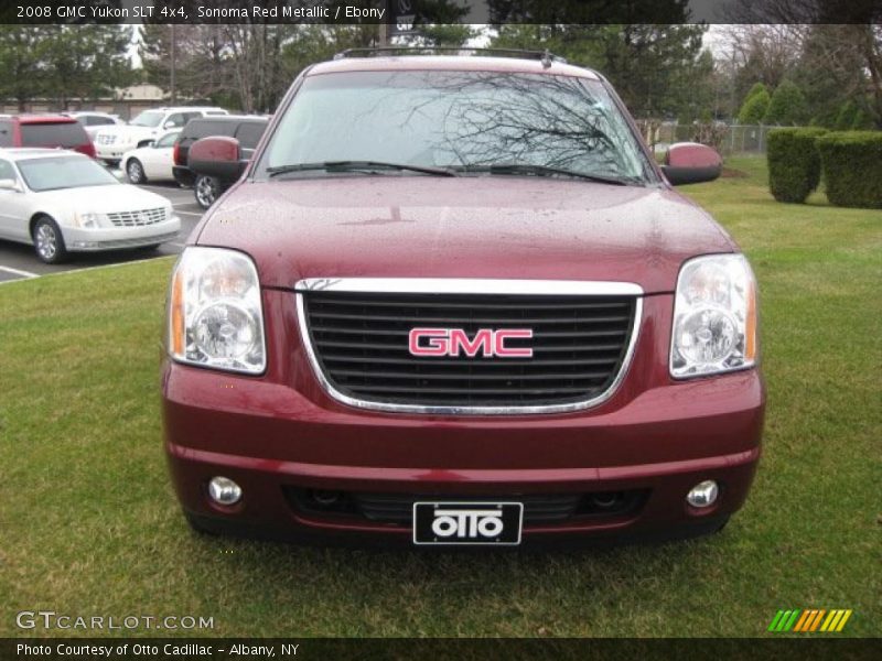Sonoma Red Metallic / Ebony 2008 GMC Yukon SLT 4x4