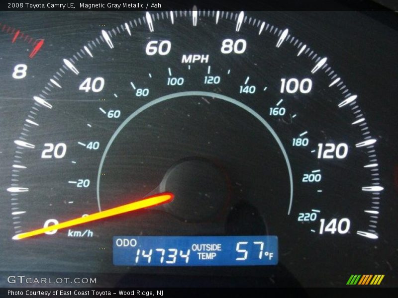Magnetic Gray Metallic / Ash 2008 Toyota Camry LE