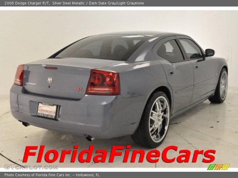 Silver Steel Metallic / Dark Slate Gray/Light Graystone 2006 Dodge Charger R/T