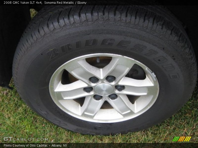 Sonoma Red Metallic / Ebony 2008 GMC Yukon SLT 4x4