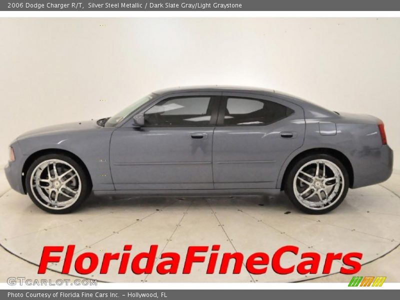 Silver Steel Metallic / Dark Slate Gray/Light Graystone 2006 Dodge Charger R/T