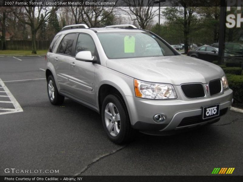 Liquid Silver Metallic / Ebony/Cashmere 2007 Pontiac Torrent