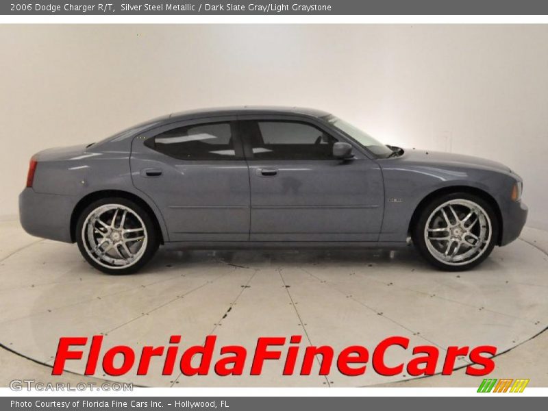 Silver Steel Metallic / Dark Slate Gray/Light Graystone 2006 Dodge Charger R/T
