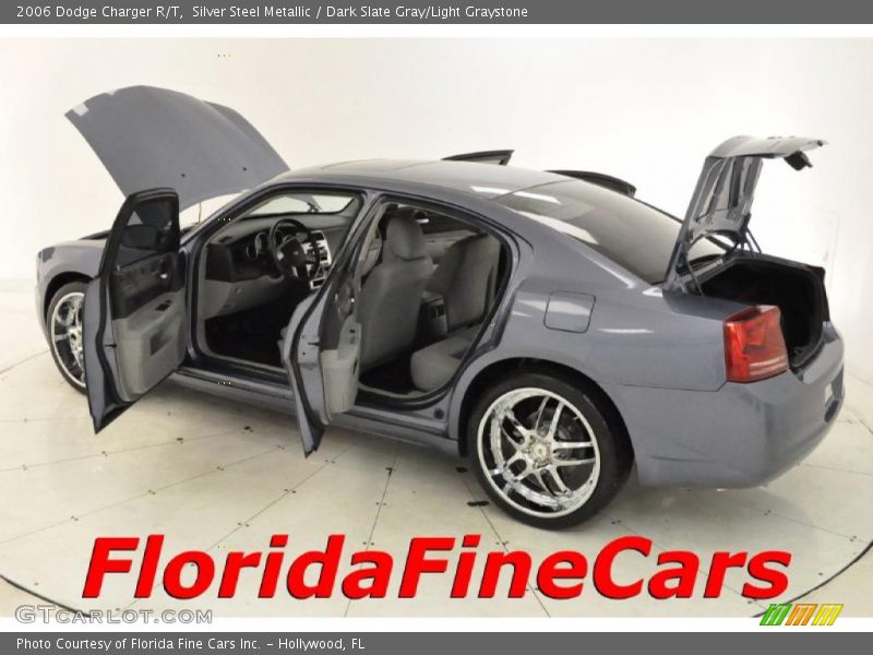 Silver Steel Metallic / Dark Slate Gray/Light Graystone 2006 Dodge Charger R/T