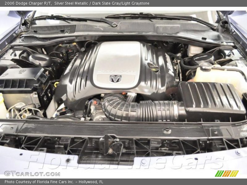 Silver Steel Metallic / Dark Slate Gray/Light Graystone 2006 Dodge Charger R/T