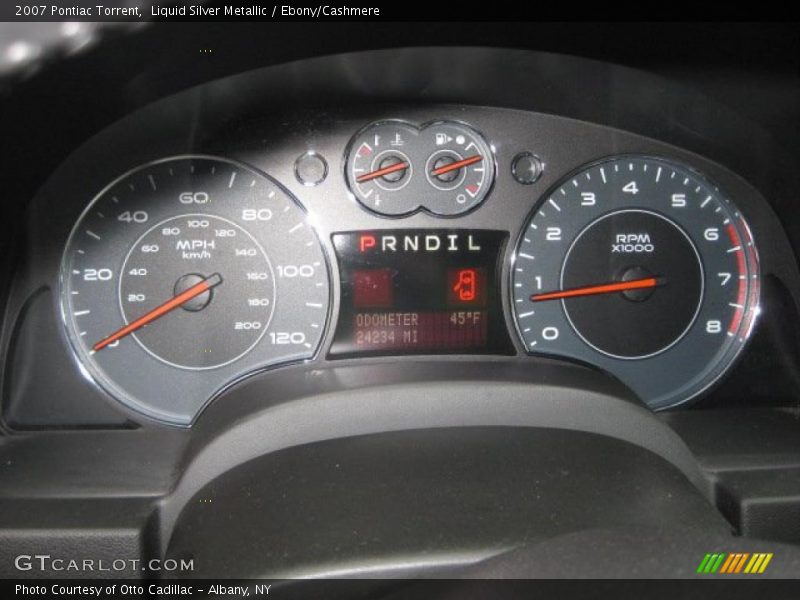 Liquid Silver Metallic / Ebony/Cashmere 2007 Pontiac Torrent