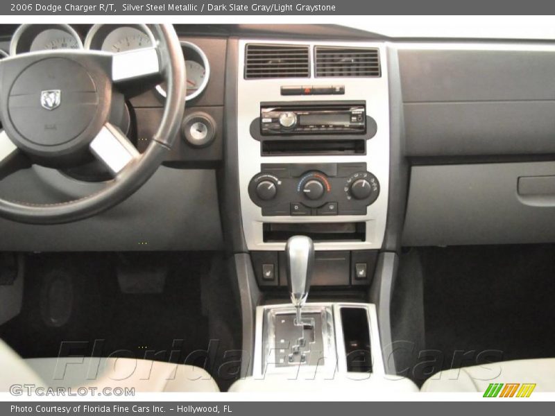 Silver Steel Metallic / Dark Slate Gray/Light Graystone 2006 Dodge Charger R/T