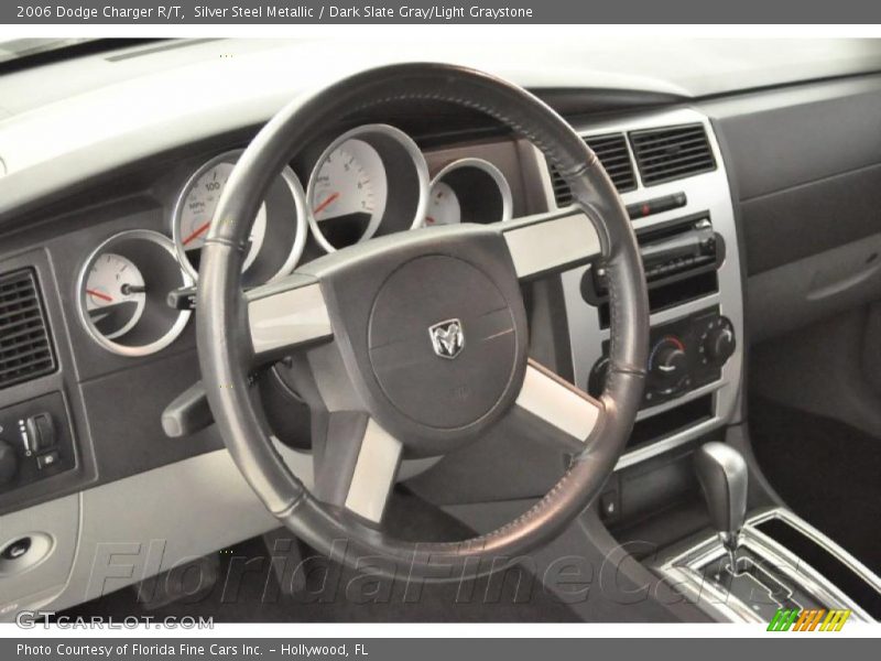Silver Steel Metallic / Dark Slate Gray/Light Graystone 2006 Dodge Charger R/T