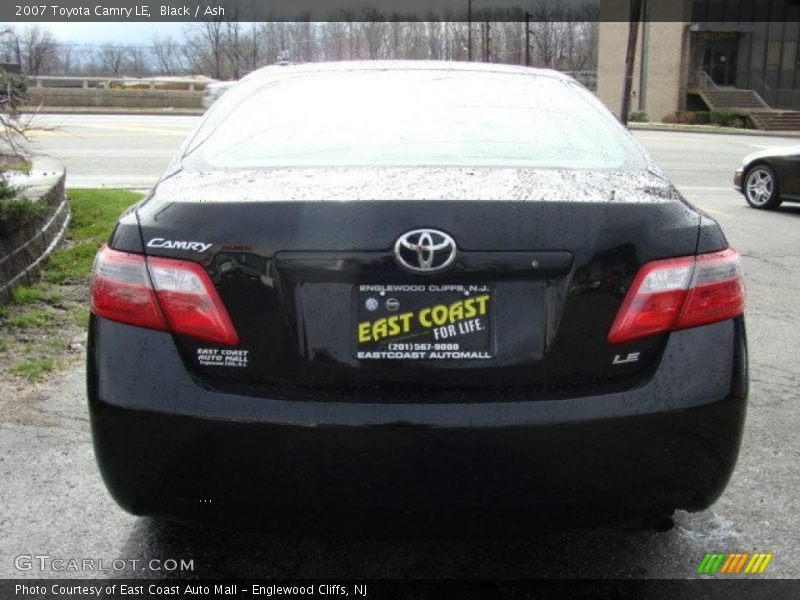 Black / Ash 2007 Toyota Camry LE